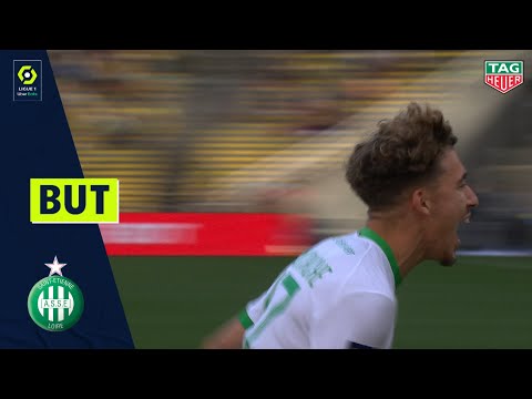 But Adil AOUCHICHE (2' - AS SAINT-ÉTIENNE)  / FC NANTES - AS SAINT-ÉTIENNE (2-2) / 2020/2021