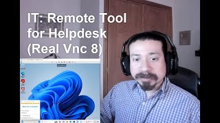 IT: Remote Tool for Helpdesk (RealVnc 8)