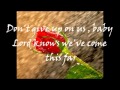 Don't Give Up On Us - Rex Smith " fhe619 " ( with lyrics )