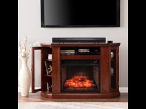 FI9310: Claremont Convertible Media Infrared Fireplace - Cherry