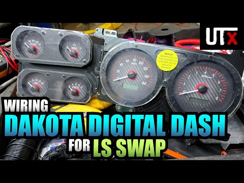 LOVIN' EVERY MINUTE OF IT - Installing DAKOTA DIGITAL DASH + BIM Module for LS Swap - UTX
