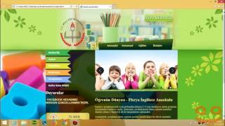 Dreamweaver CS6 Öğreniyorum Ders20 site yapımı anaokulu sitesi