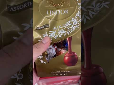 Lindt Assorted #sarahpax #satisfying #asmr #chocolates #sweets #lindtchocolates #lindor #lindt