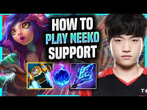LEARN HOW TO PLAY NEEKO SUPPORT LIKE A PRO! - T1 Keria Plays Neeko Support vs Senna! | Season 2022