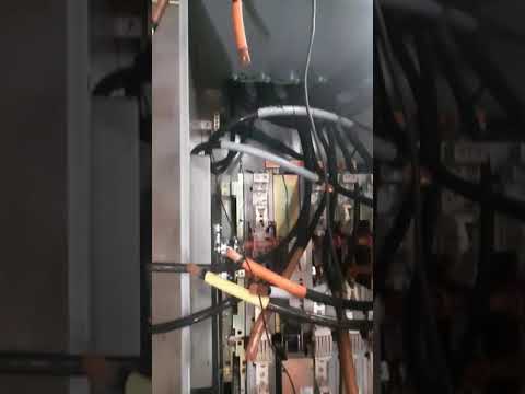 500 KCMIL wire test on Fluke meter.