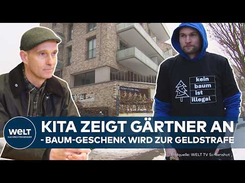 Video Thumbnail: HAMBURG: Kita zeigt Gärtner an – wegen eines Weihnachtsbaums! Jetzt hofft er auf Versöhnung