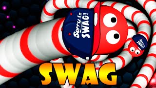Slither.io Minhocão com NOVA SKIN SWAG MANO