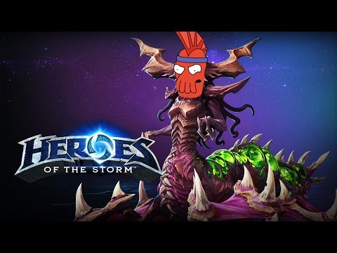 ♥ Heroes of the Storm (Gameplay) - Zagara, Why Not Zoidberg? (HoTs Quick Match)