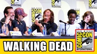 THE WALKING DEAD Comic Con 2016 Panel Highlights Part 1 - Norman Reedus, Andrew Lincoln