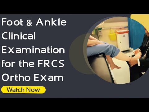 Foot & Ankle Examination