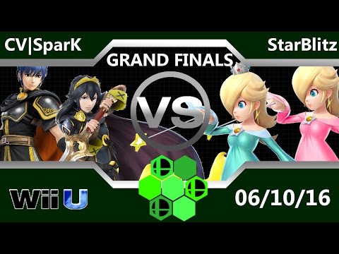 Smash 4 Hives - Grand Finals - CV SparK (Marth + Lucina) [L] vs. StarBlitz (Rosalina) [W]
