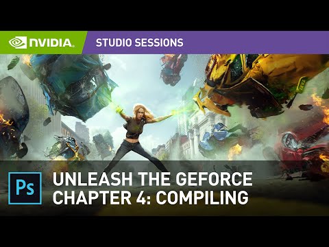 How to Create Professional Key Art with Wojtek Fus Part 4: Compiling | NVIDIA Studio Sessions