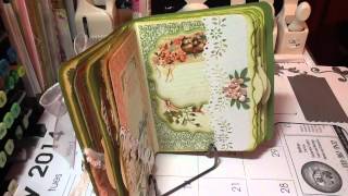 My Graphic 45 Secret Garden Mini Book