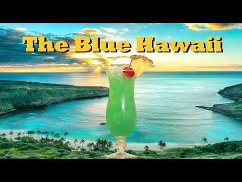 How To Make The Original Blue Hawaii Cocktail  | Drinks Made Easy