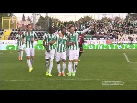 Leonardo gólja a Budapest Honvéd - Ferencvárosi TC mérkőzésen