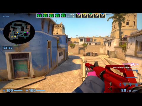 CSGO POV Imperial fer (26/16) vs TeamOne (mirage) @IEM Road to Rio 2022 Americas RMR