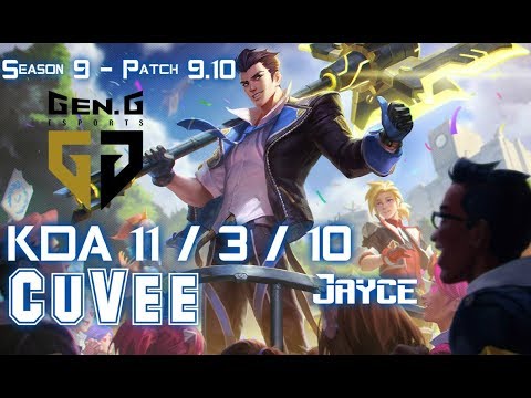 Gen CuVee JAYCE vs SYLAS Top - Patch 9.10 KR Ranked