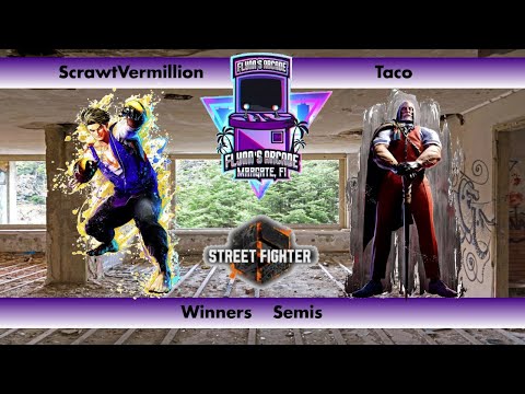 Flynn's Arcade 090 Street Fighter 6 Winners Semis - ScrawtVermillion (Luke) VS Taco (JP) Tournament