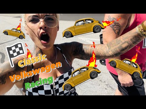 “Hit The Races ; Classic VW Big Race Thing!” | DRAG RACE  | VINTAGE VOLKSWAGEN | VW BEETLE | VW BUG