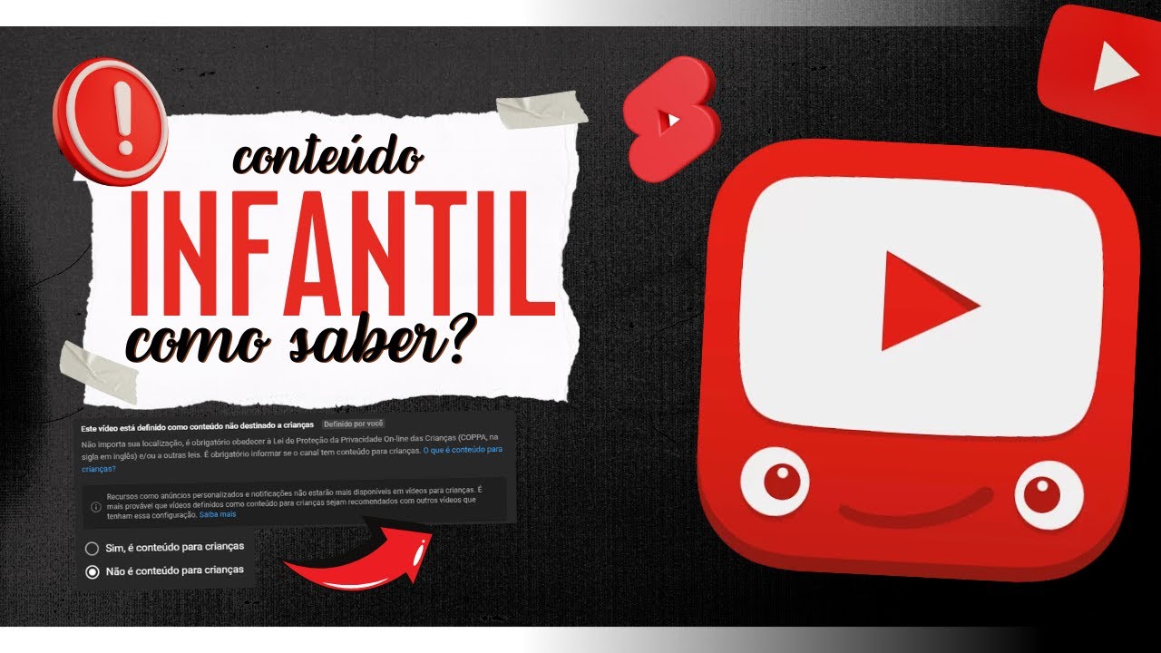 Como Definir o CONTEÚDO do Seu CANAL? Conteúdo Para Crianças ou Não?