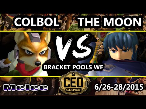 CEO 2015 - CT | The Moon (Marth) Vs. SS | Colbol (Fox) SSBM Bracket Pools WF - Smash Melee
