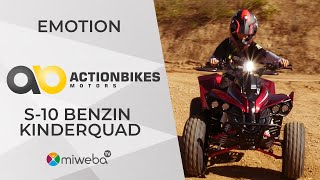 Actionbikes Kinderquad S-10 🧒🏻 Präsentation I Benzinquad für Kinder 2022 I Miweba 👍🏻