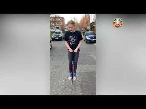 Kids World Record: Longest Time Jumping on a Pogo Stick