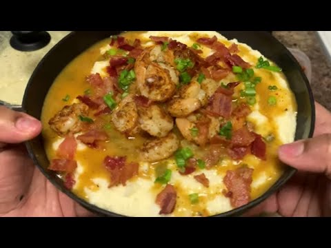 New Orleans Style Shrimp And Grits | How To Make Grits