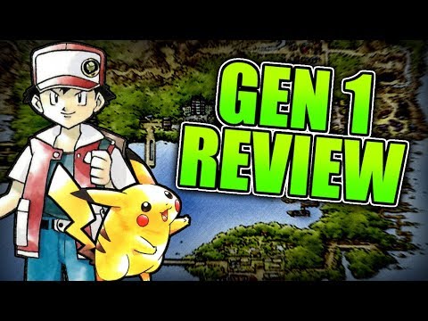 Pokemon Generation 1 Review (Red, Blue, Green, Yellow)