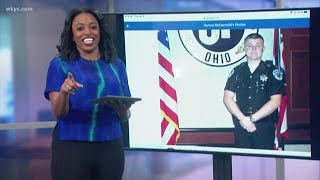 The hilarious moment Hollie Strano realized she should have worn blue today