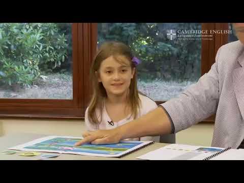 Cambridge YLE Pre A1 Starters Speaking Exam P1