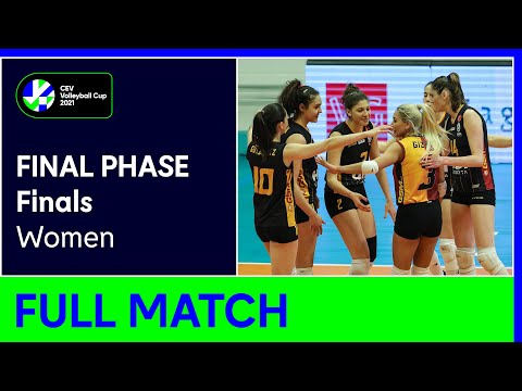 Galatasaray HDI ISTANBUL vs. Saugella MONZA - CEV Volleyball Cup 2021 Women Finals