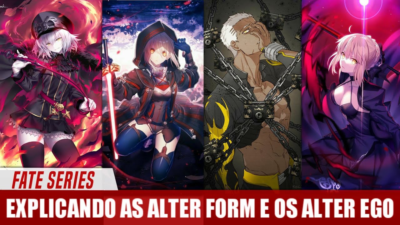 EXPLICANDO COMO FUNCIONA AS ALTER FORM E OS ALTER EGO - FATE SERIES