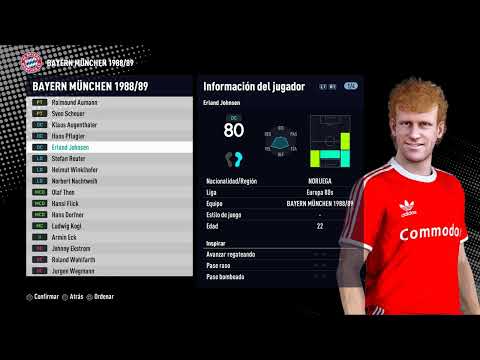 CLASSIC PES 2021: THE 80S: Bayern München 1988-1989