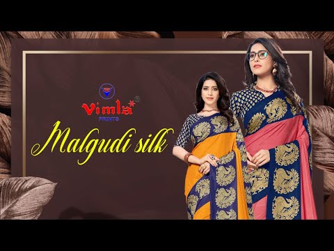 Uniform Saree | Malgudi SIlk | Latest Uniform Saree Design | Vimla Prints