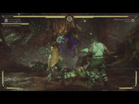 Mortal Kombat 11 Jacqui Briggs & Cassie Cage vs. Kano