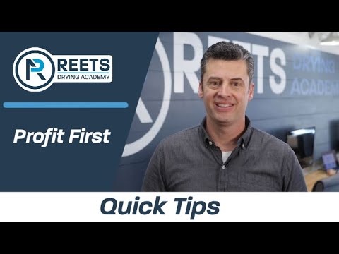 How Can You Profit First? | Reet's Drying Academy