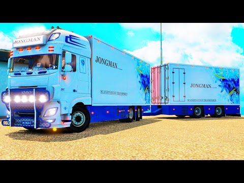 Euro Truck Simulator 2 (DAF JONGMAN) ETS2 1.25x & 1.26X (+Download)