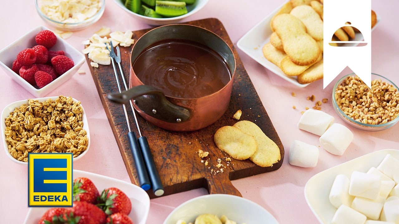 SCHOKO FONDUE - Einfache Rezepte