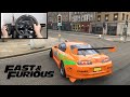 Forza Horizon 4 Paul Walker Toyota Supra (Steering Wheel + Shifter) Fast and Furious Gameplay