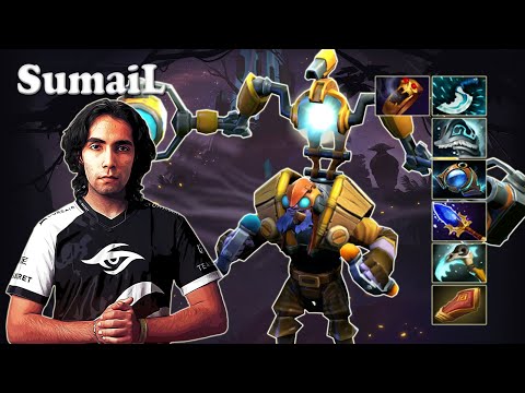 SumaiL - Tinker Midlane with Pure Huskar vs Puppey Weaver, bzm Batrider | Dota 2 7.30e Gameplay
