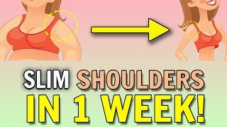 Slim Shoulder Size In 1 Week Challenge [Shoulder Size Reduction Workout For Females]
