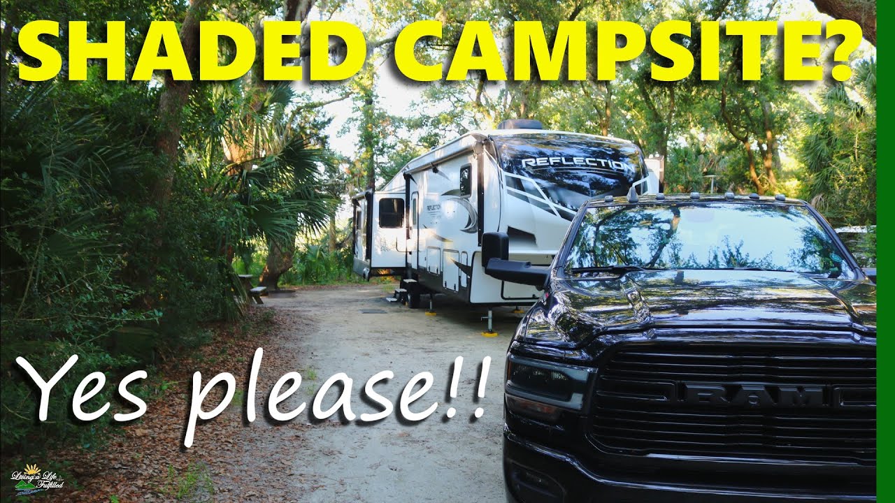 Live Oak Campground in Edisto Beach State Park, SC - Review and beach visit!!