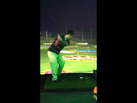 Hitting Two Golf Balls at Once!
