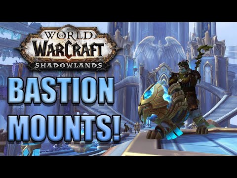 HOW TO GET ALL BASTION MOUNTS! | Silverwind Larion Sundancer + MORE! | World Of Warcraft Shadowlands
