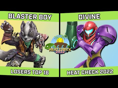 Blaster Boy (Wolf) vs Divine (Samus/Wolf) - Heat Check 2022