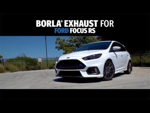 Borla Exhaust for 2016-2018 Ford Focus RS [Exhaust System Sounds]