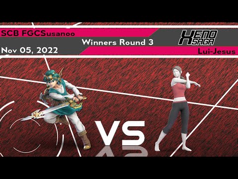 [Smash Ultimate] SCB | FGCSusanoo vs Lui-Jesus - Xenosaga XLIV (Winners Round 3)