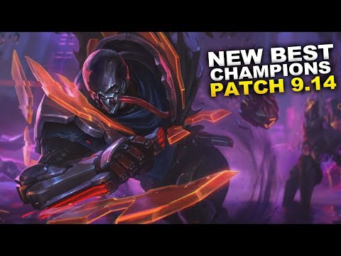 New Best Champions for Patch 9.14 Season 9 for Climbing in EVERY ROLE