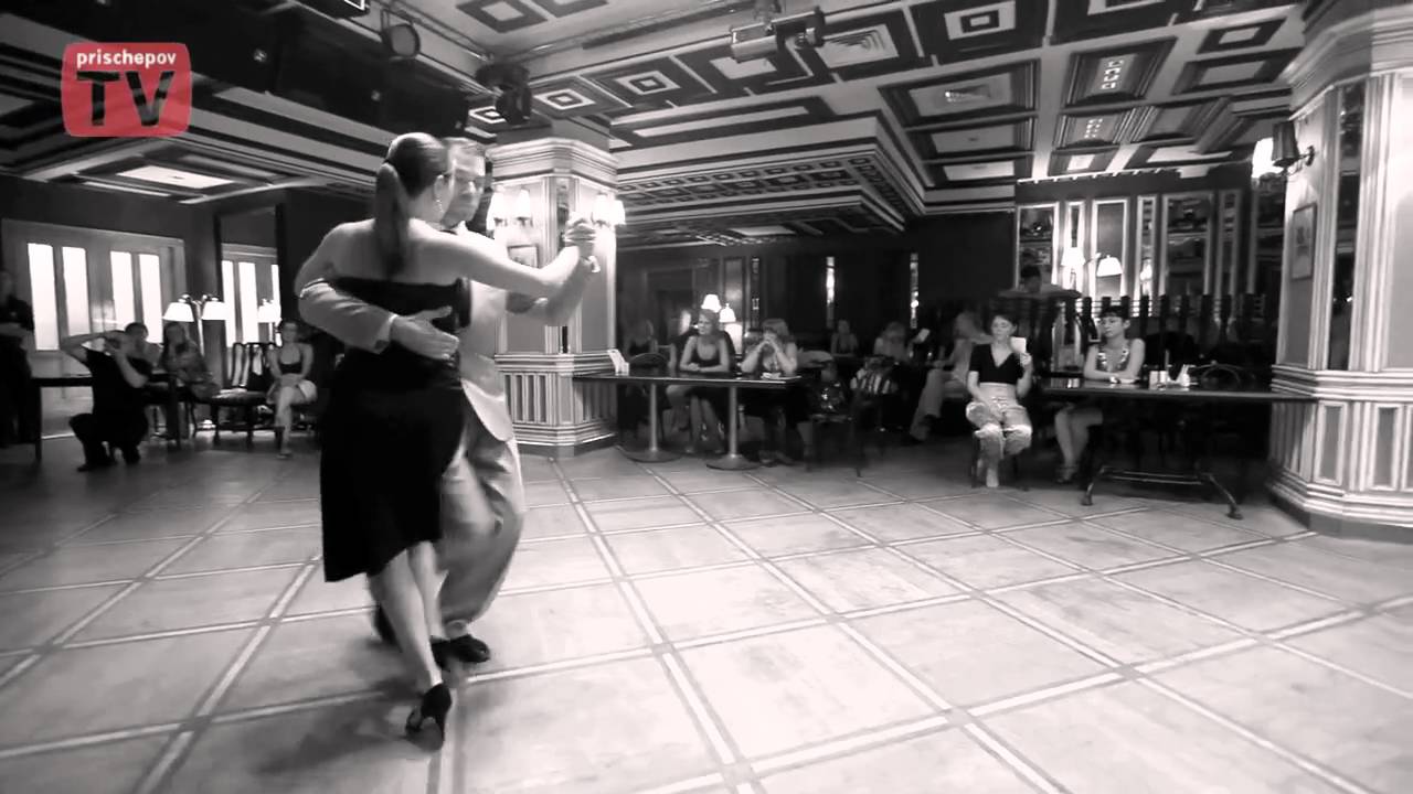 Michael Nadtochy and Ekaterina Meschanova, Russia, Moscow, Milonga "Cherchez la femme", 11.08.2010